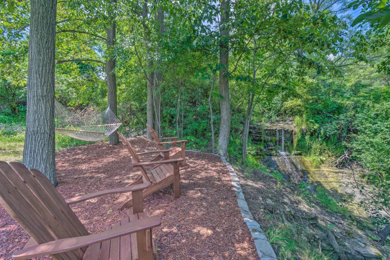 Watkins Glen Lakeview Cottage With Waterfall! Exterior photo