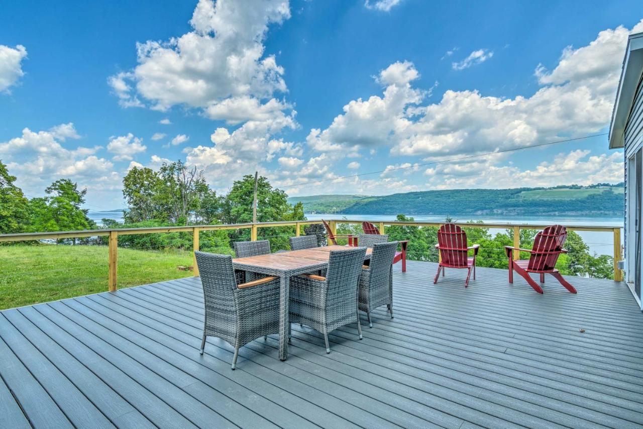Watkins Glen Lakeview Cottage With Waterfall! Exterior photo