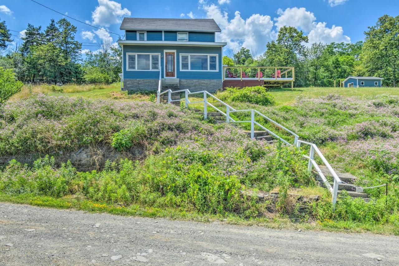 Watkins Glen Lakeview Cottage With Waterfall! Exterior photo